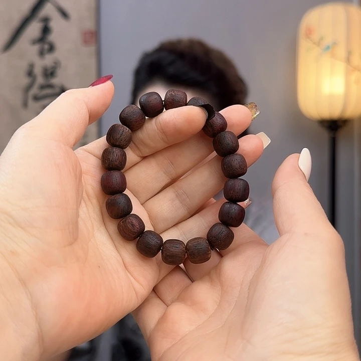 降真香手串/手链海南降真香藤本单圈1.2