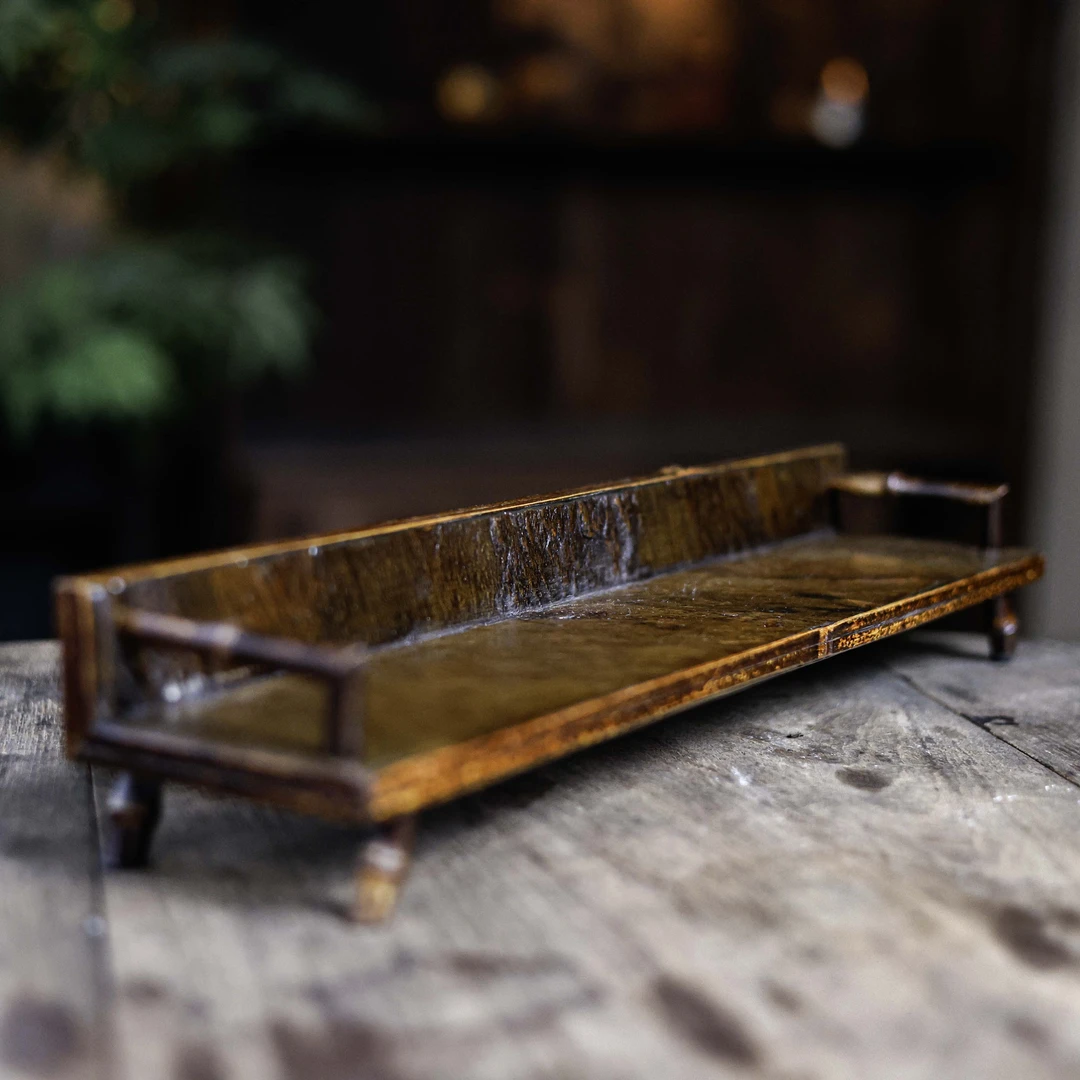 【遇见】崖石单层杯架（草堂0006）