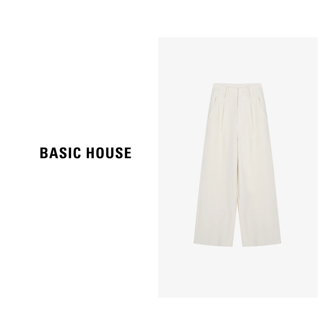【赵老板专属】Basic House/百家好气质时尚显瘦休闲裤-B0623H5X562
