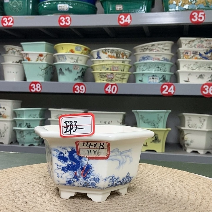紫砂紫砂花盆0217