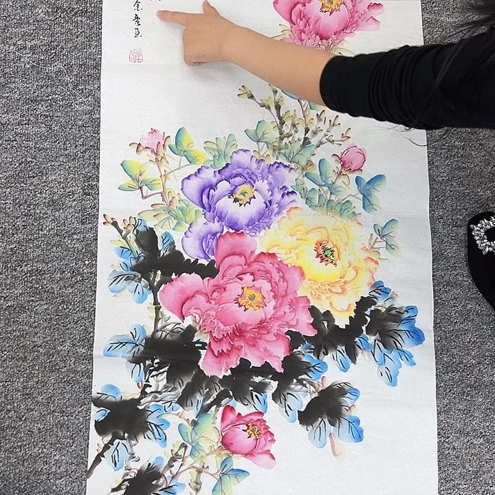 国画国画作品纯手绘