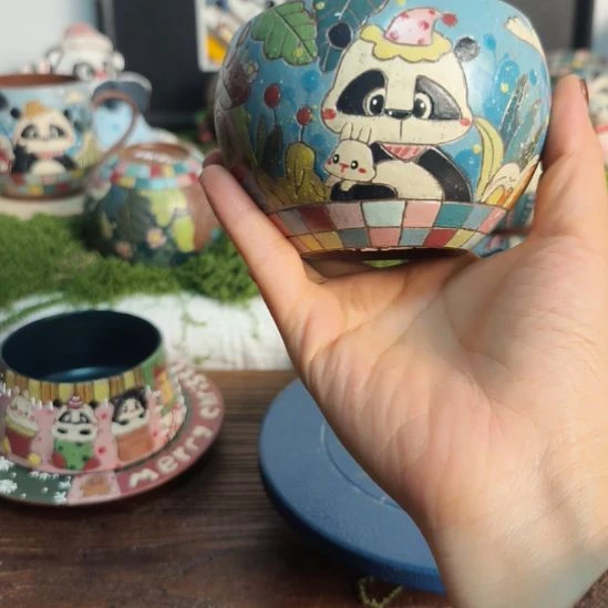 小****陶瓷景德镇原创设计陶瓷杯