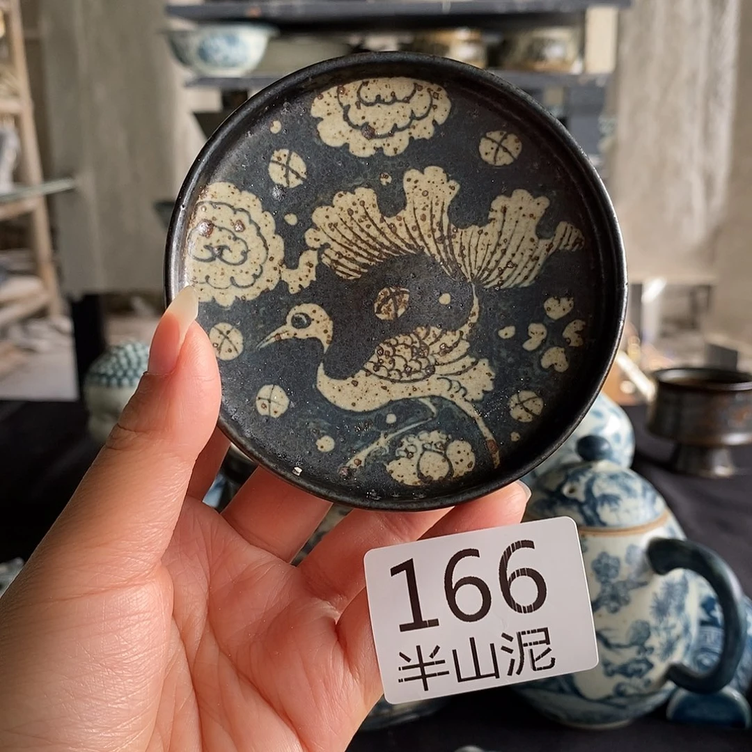 陶手工手绘青花高温陶瓷
