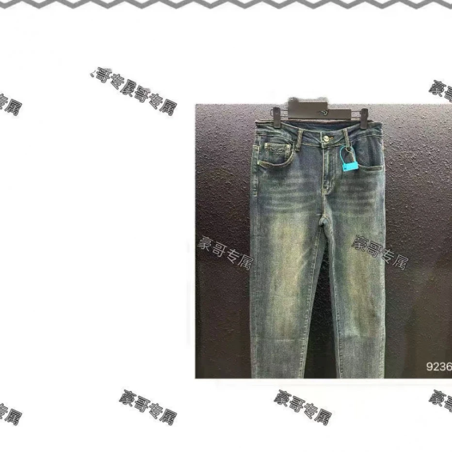 【豪哥专属】2025夏季新款时尚百搭牛仔裤9236