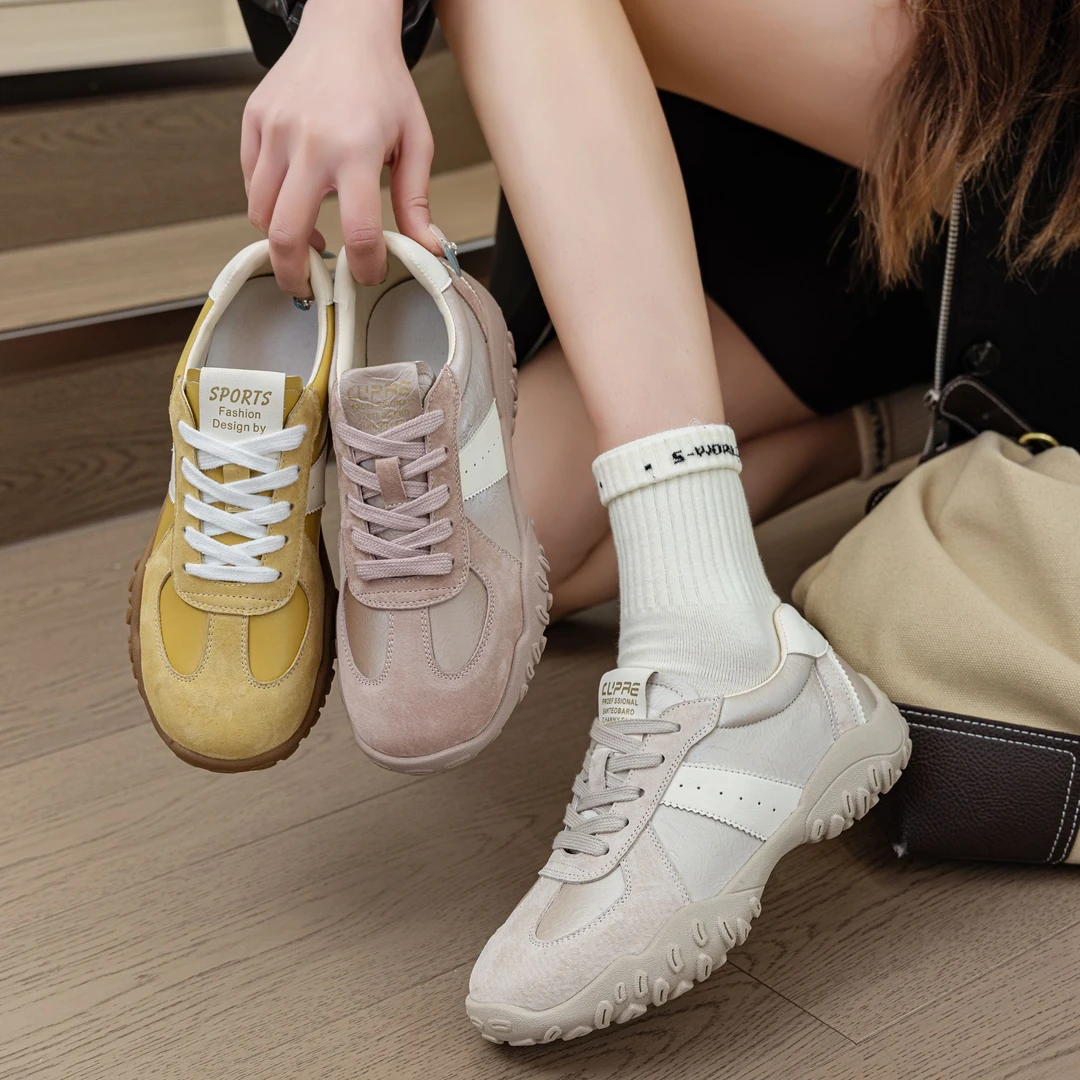 7cm跟 内增高！ 小个子定制独立开模德训鞋厚底休闲鞋增高运动休闲