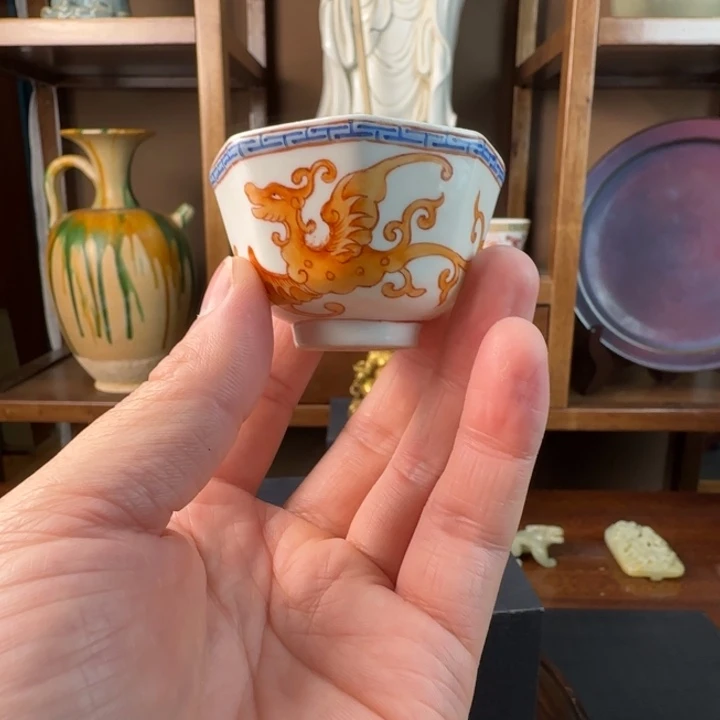 陶瓷00000007八方杯子