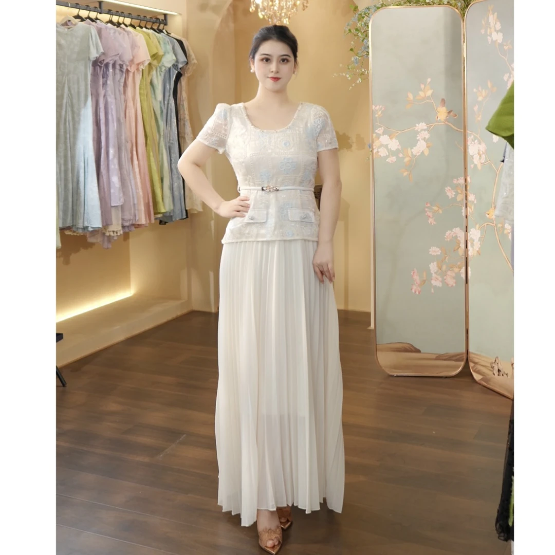 冰冰定制-010（温柔千金）连衣裙DMP187