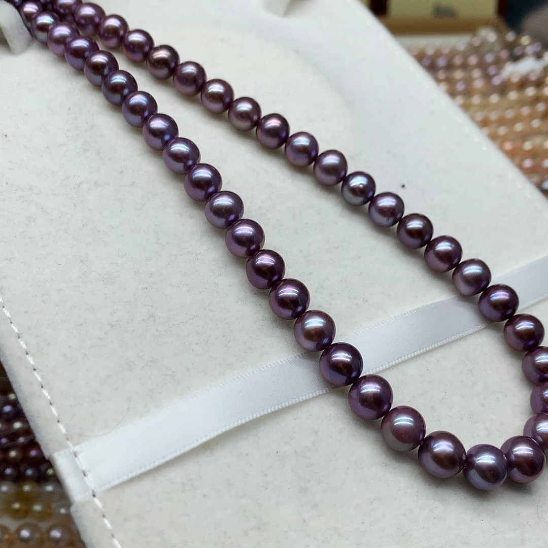 中***师合金淡水珍珠颈饰