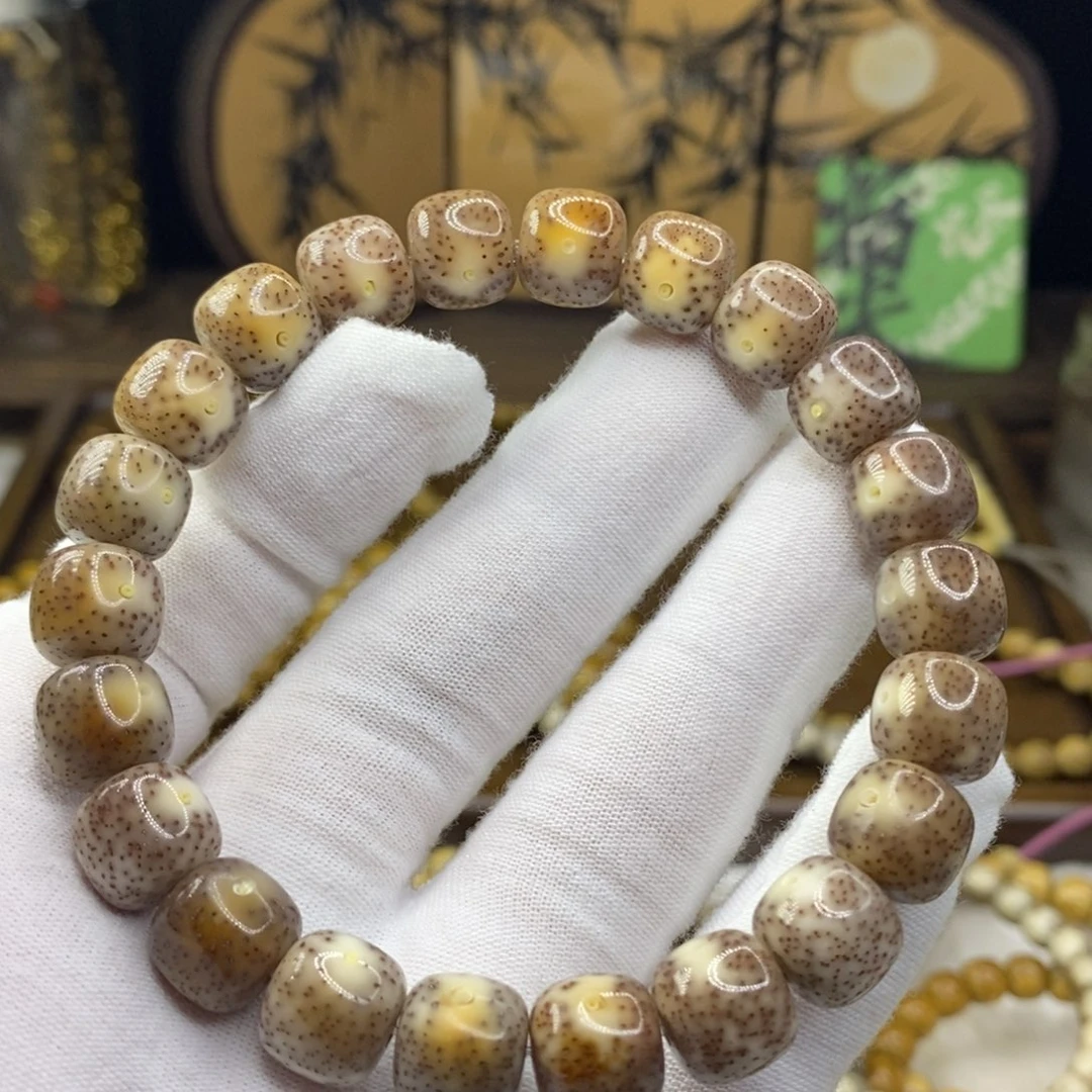 手串星月菩提?***六11/10糯冰火烧云月朗星稀留白