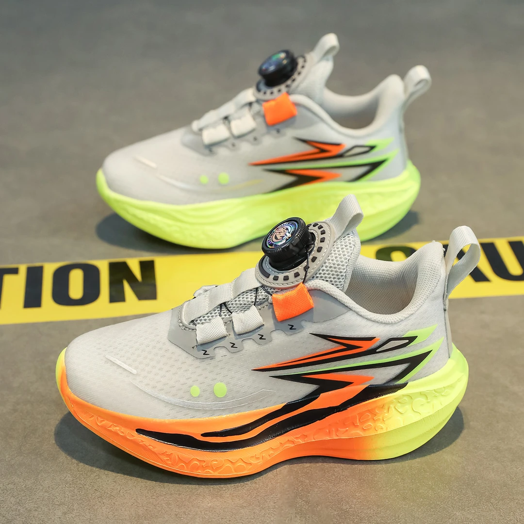 ABC飞燃4.0男童运动鞋2025夏季新款单网减震训练跑步鞋中大童软底