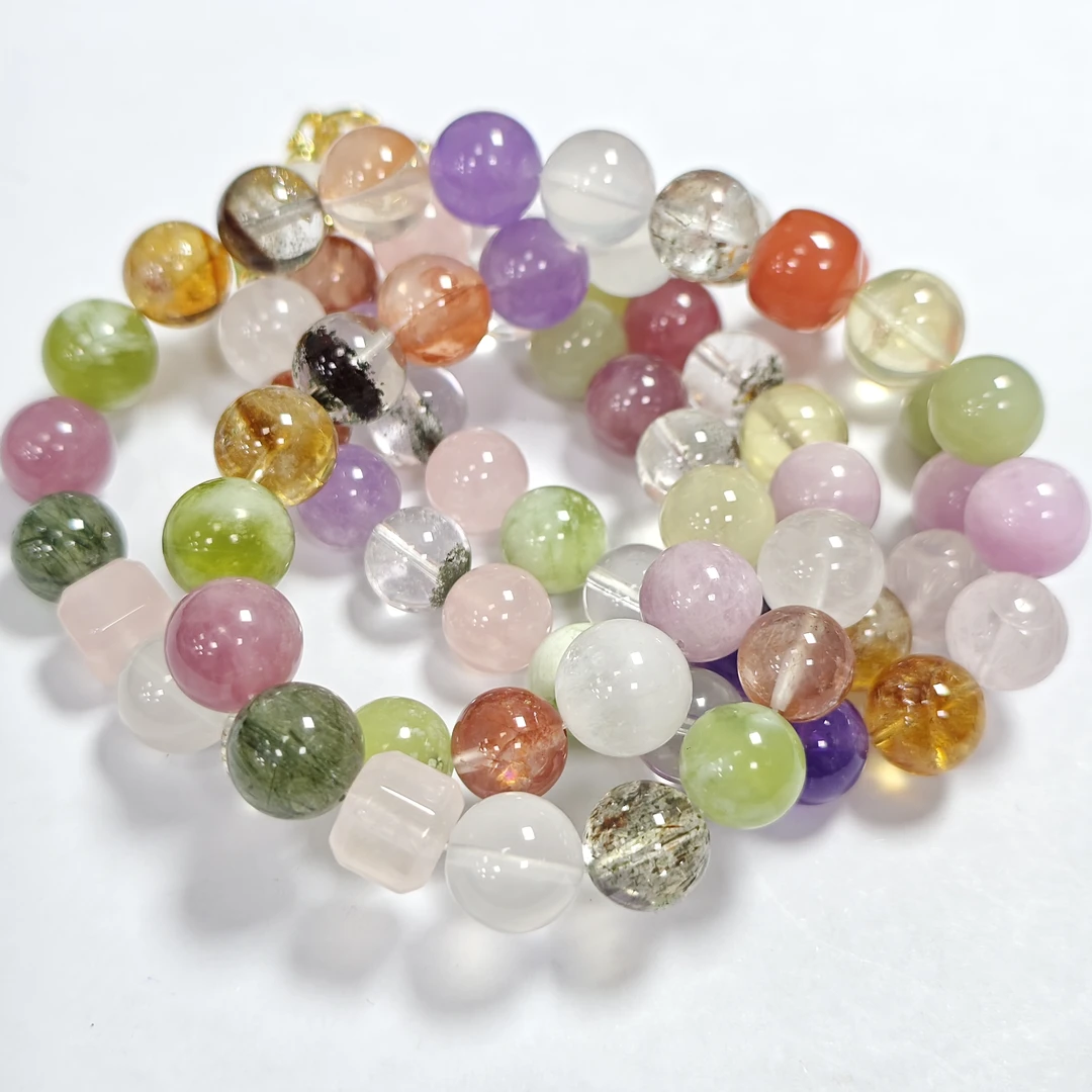 【书记甄选】天然原创水晶项链 多样式发一件 约11mm 8255JS