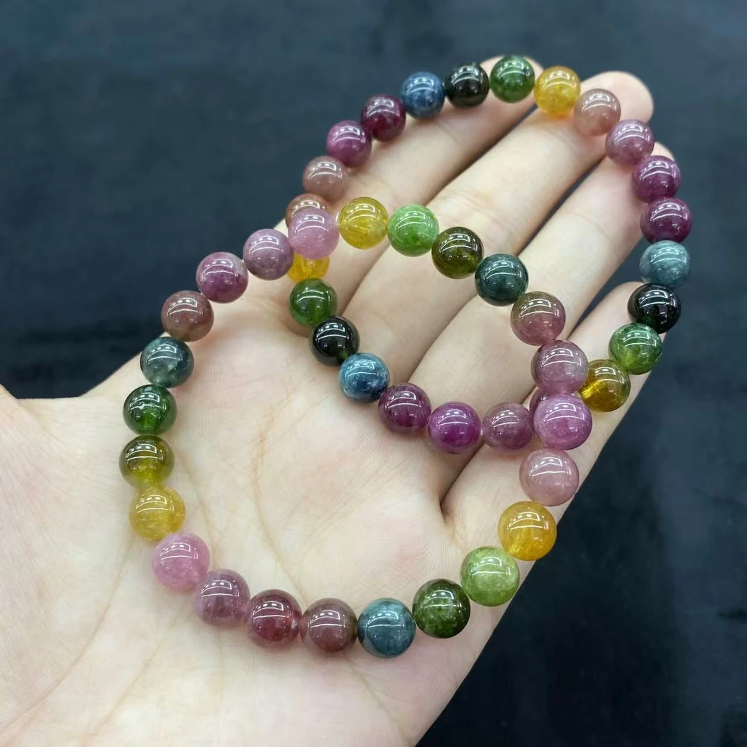 【小北好物】碧玺单圈手串-17QL01X1228【多样性发一件】约7mm+