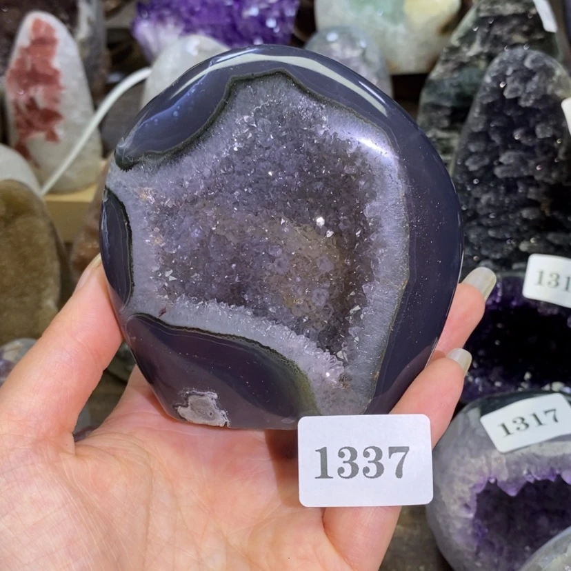 【闪购商品】未镶嵌大型摆件（非配饰）紫晶
