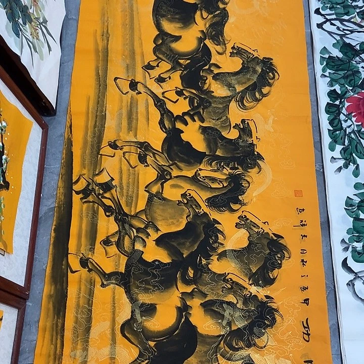 三个张画廊直播间！