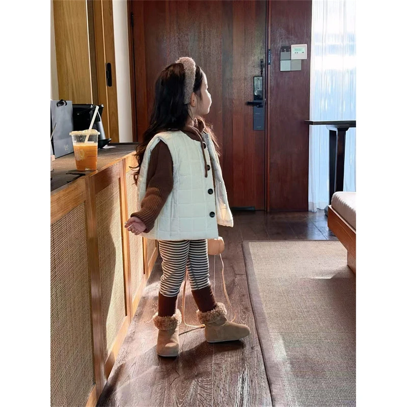 YTJJ·25冬~连帽毛球毛衣26591（童装汉服）