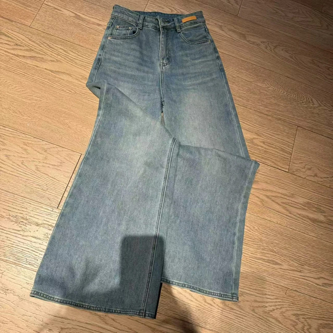 阿黎精选-------高定超软牛仔蓝色喇叭裤（时髦精，不挑腿型的神裤）