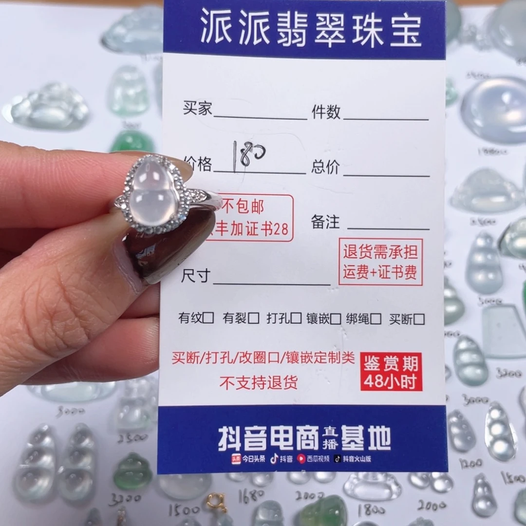 颈饰银S925镶嵌翡翠
