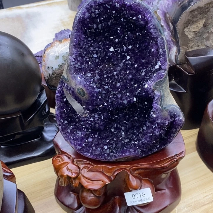 未镶嵌紫晶大型摆件（非配饰）