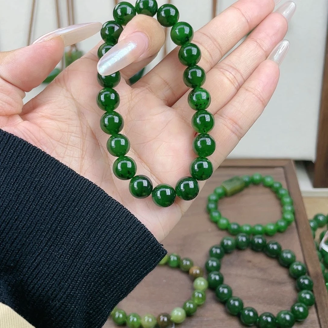 未镶嵌手链和田玉淡*.