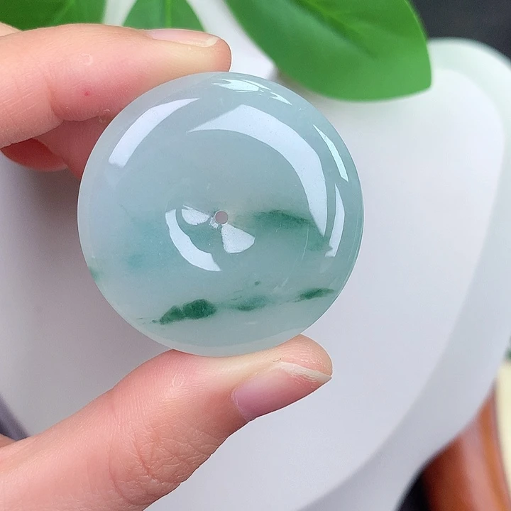 颈饰未镶嵌翡翠62，35.6-5.8，