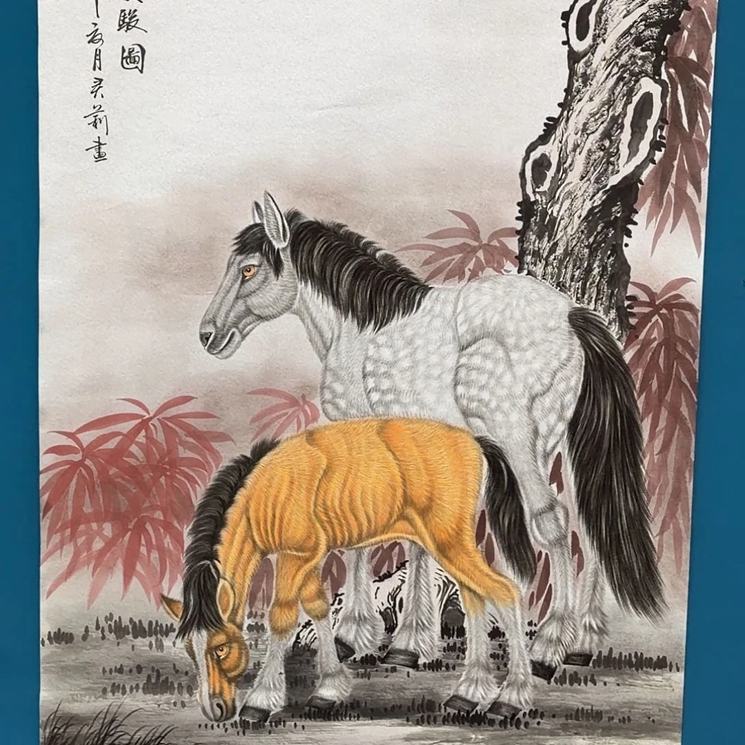 鳄***姨国画密密麻麻密密麻麻妈妈买