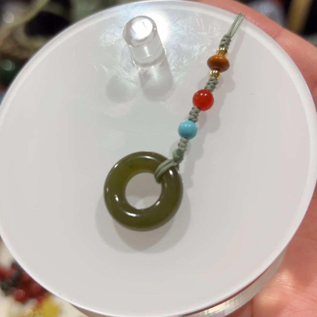 和田玉未镶嵌颈饰68599