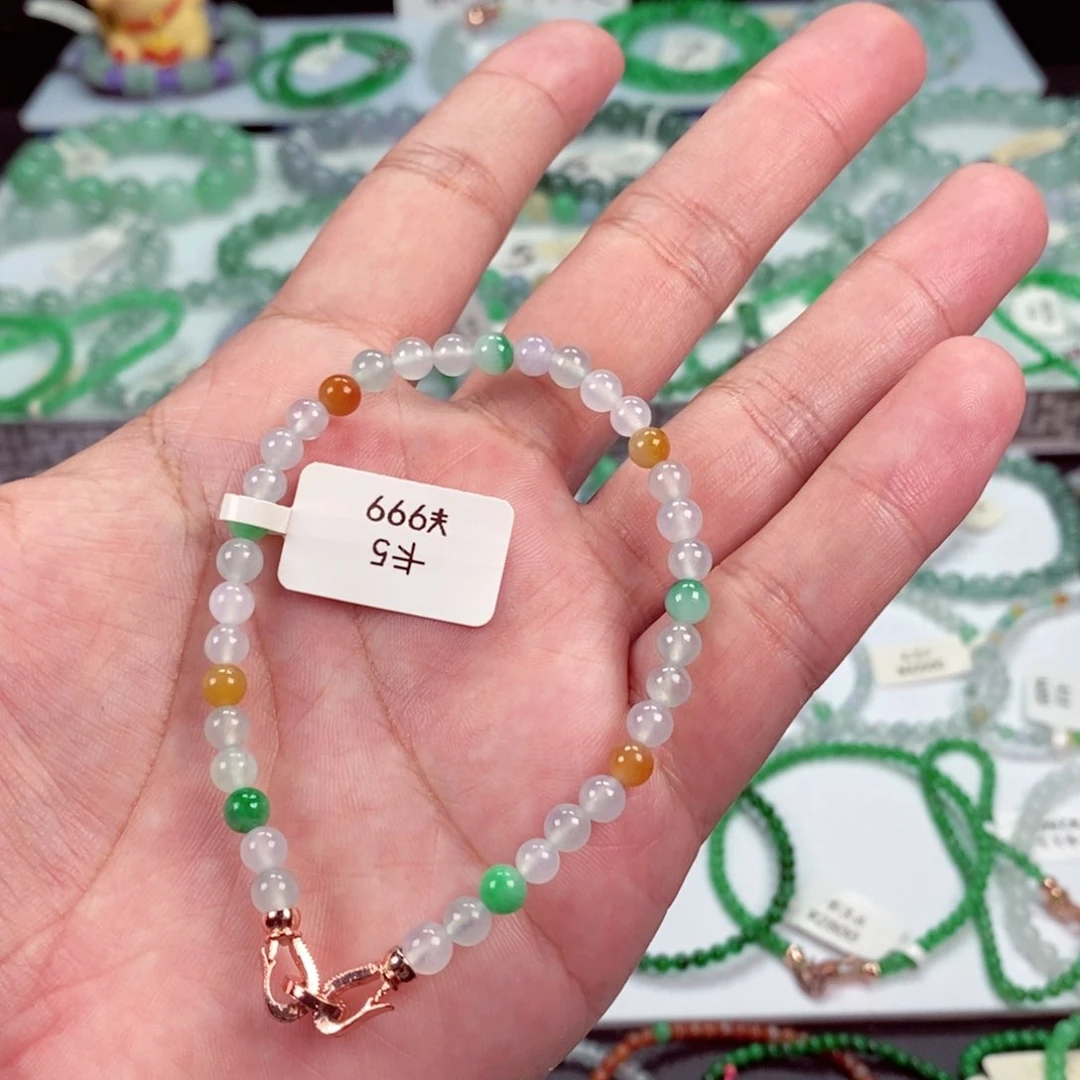 未镶嵌手链翡翠卡5