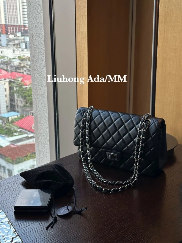 Cf 嵿级源厂意大利进口  香*儿  A级头层羊皮 不锈钢五金