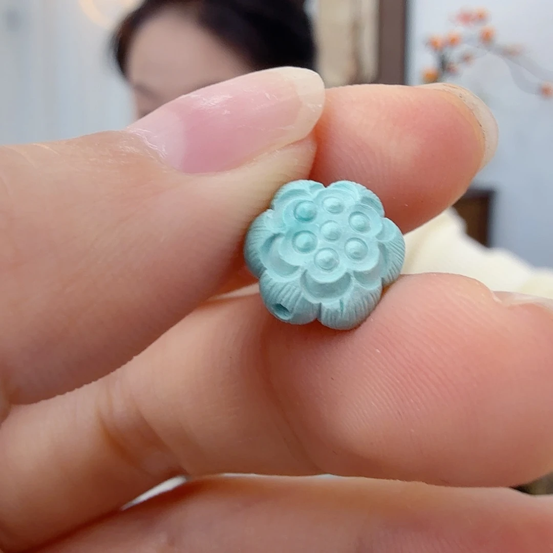 绿松石未镶嵌珠宝半成品