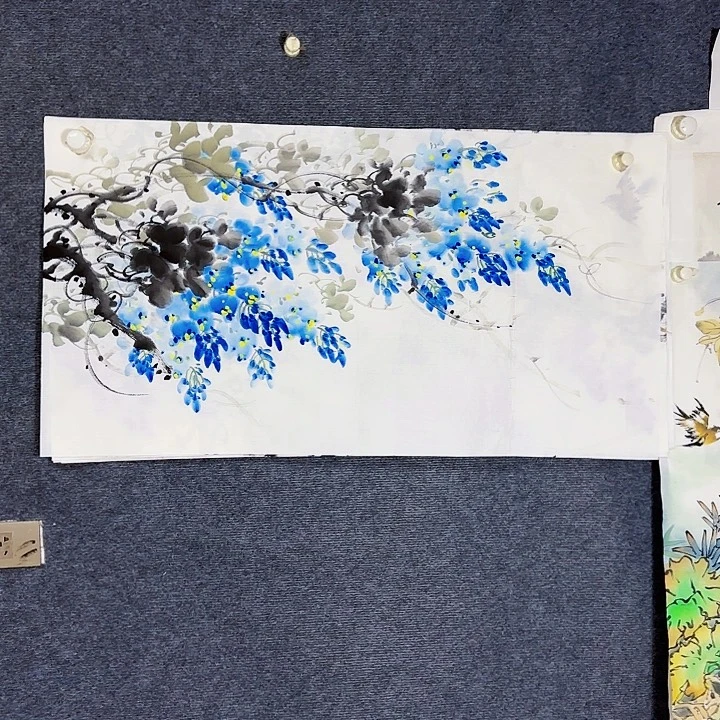 国画国画花鸟画作品
