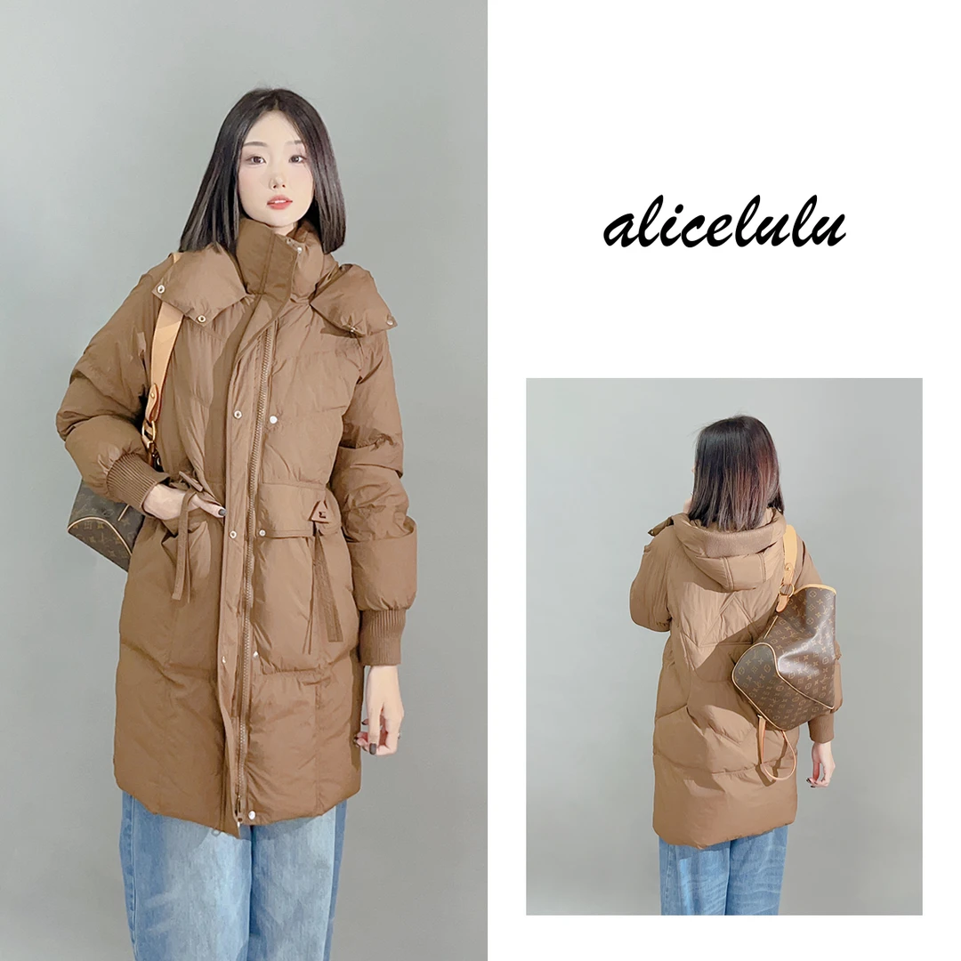 5 ALICE “温暖织造”羽绒服 针织拼接 保暖鸭绒 S2140710Tr