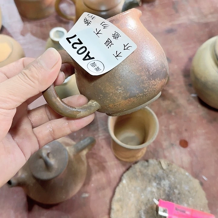 廖***森茶壶紫砂坭兴陶柴烧