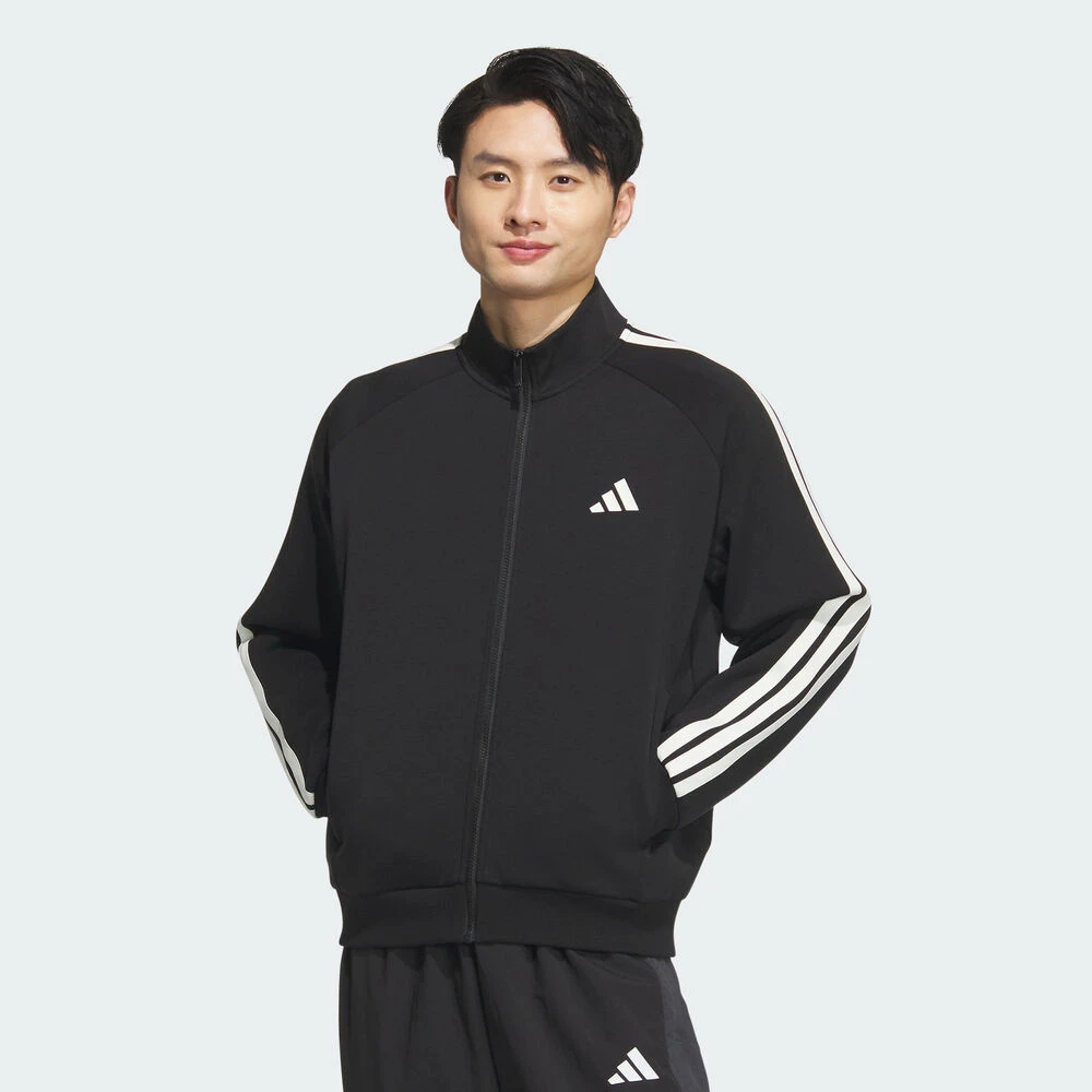adidas阿迪达斯男子ST SPORTS KN TT针织无帽外套KC2884