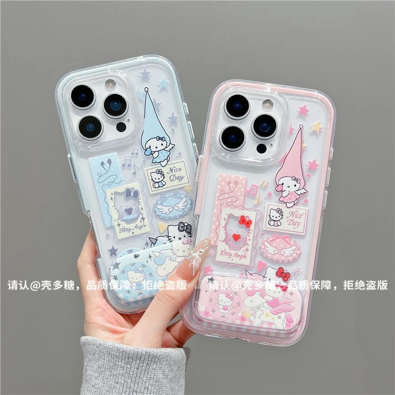 三合一炫彩适用苹果iPhone16/华为荣耀/OPPO/VIVO/小米手机壳爆款