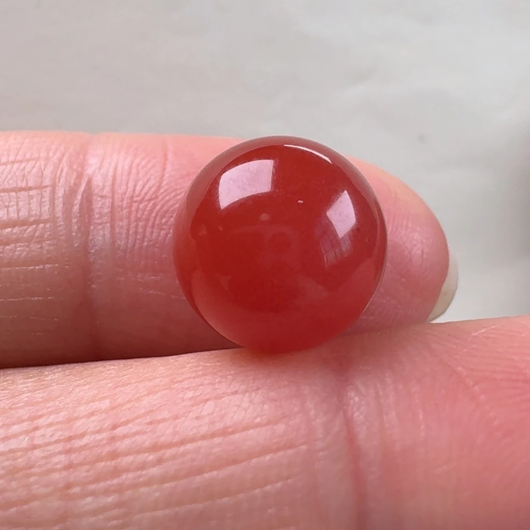 南红玛瑙未镶嵌圆珠10.9