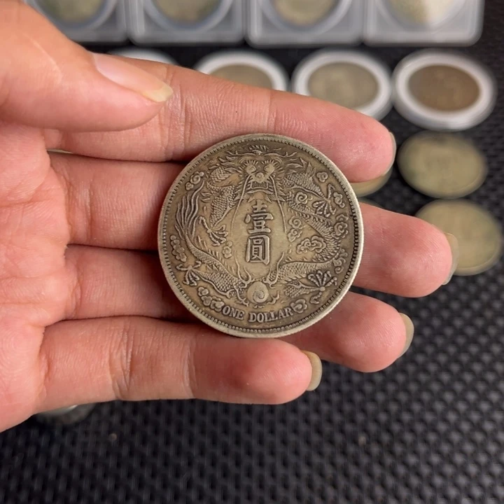 金属大头龙洋船洋工艺品
