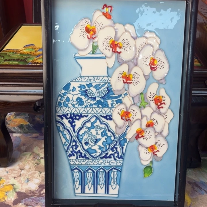 加大款瓷板画艺术作品