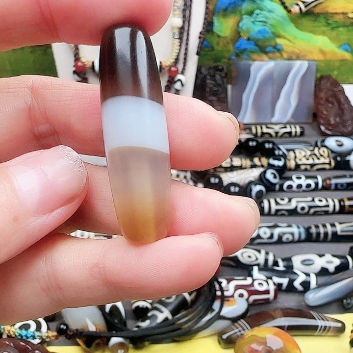 玛瑙/玉髓合金珠宝半成品