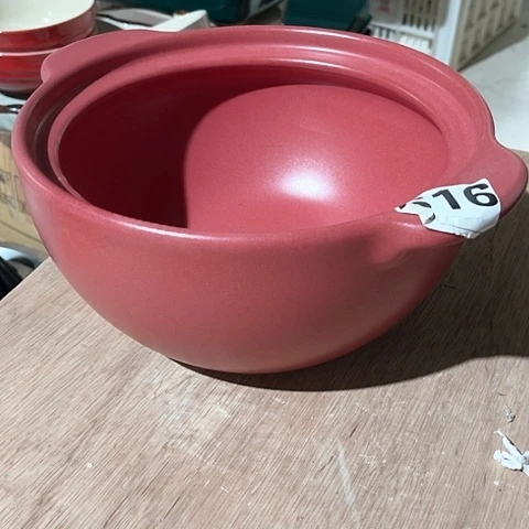 微瑕，明火，口径22，高度10无盖2L