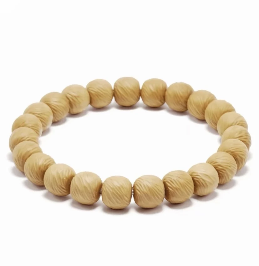 【云锦】全品云锦原皮原色猴头手串 无暇