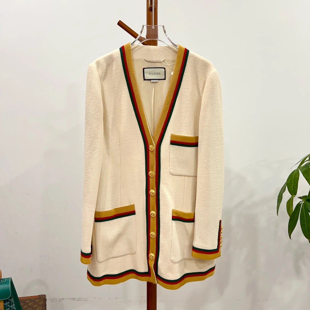 99新 GUCCI/古驰 安洁利严选 外套 尺码40成色看直播 GSL2896