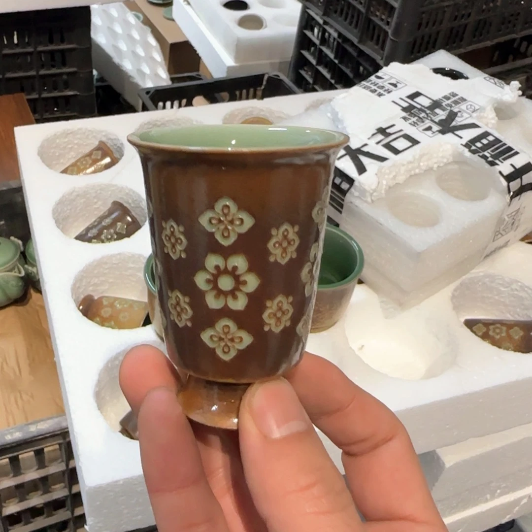 小金茶具青瓷茶器