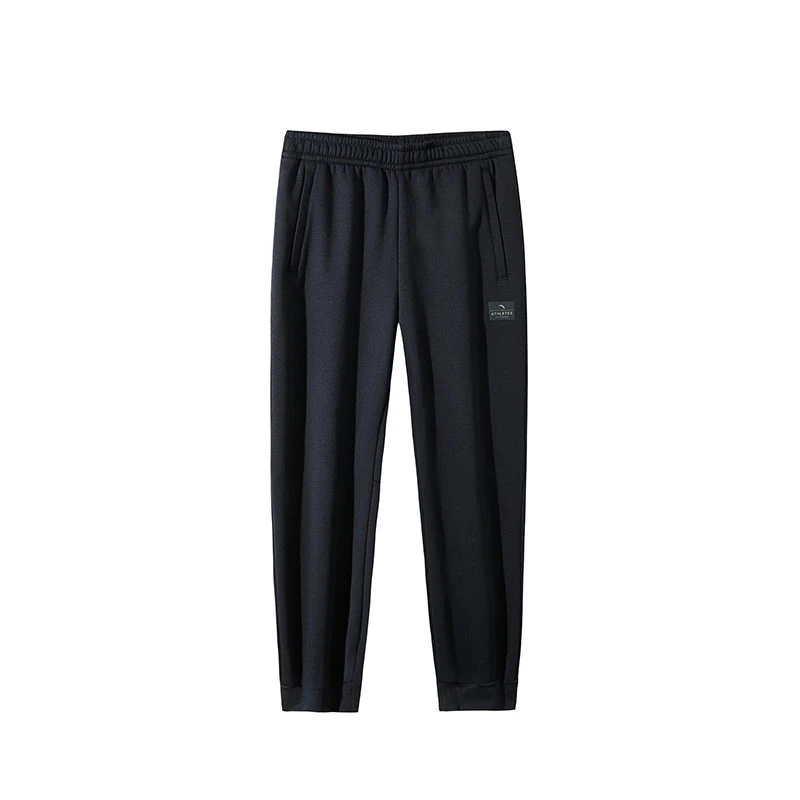 安踏型动裤针织梭织运动长裤男裤冬季新款直筒裤152517502N-LL