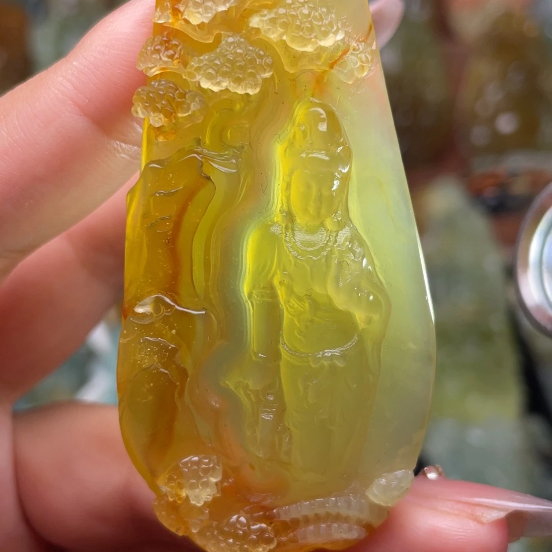 未镶嵌蛇纹石玉颈饰