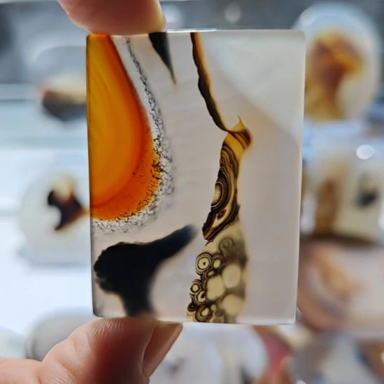 玛瑙/玉髓未镶嵌吊坠(不含链)49号