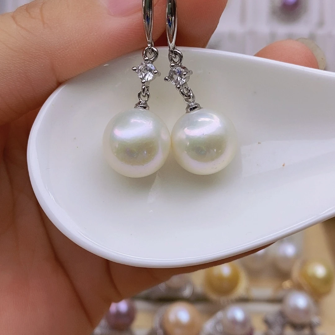 未镶嵌耳饰淡水珍珠