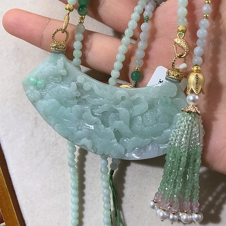颈饰未镶嵌翡翠翡翠吊坠