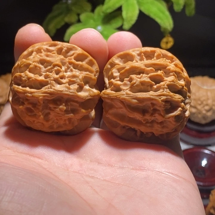 文玩核桃把件41尺苹果元