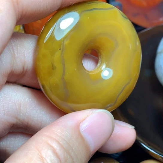 ～****玛瑙/玉髓颈饰合金
