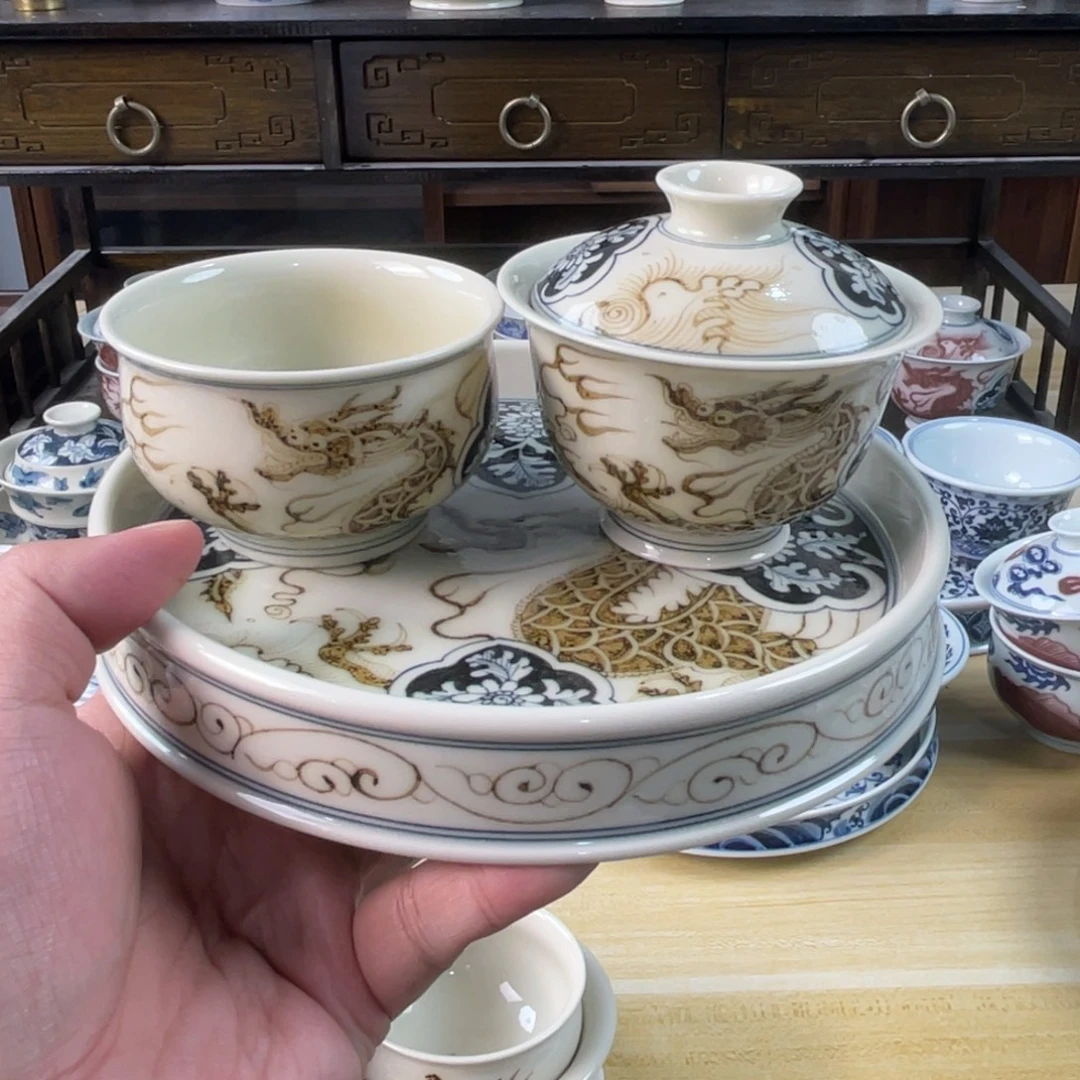 景德镇手工手绘茶具